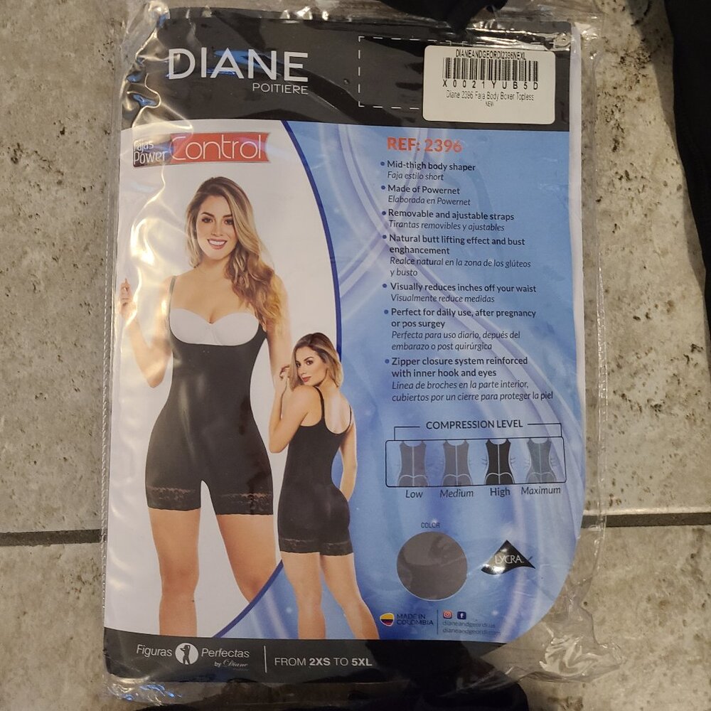 THREE body shapers in multiple sizes